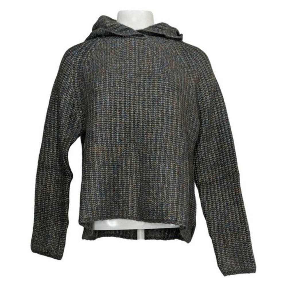 L Candace Cameron Bure Women's Brushed Raglan-Sleeve Hoodie Gray A463667 LARGE